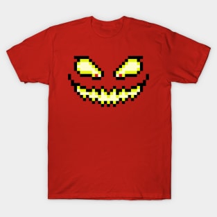 Pixel Pumpkin Face T-Shirt